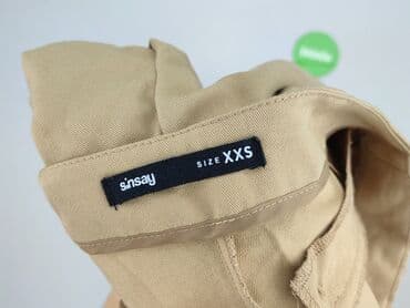 biale legginsy sinsay: Sinsay, Spodnie materiałowe damskie, rozmiar 2XS — 6