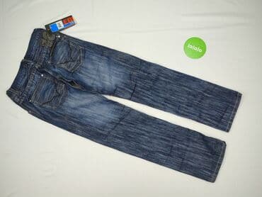 jeansy z prostą nogawką: DENIM JEANS, Jeansy damskie, S — 3