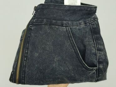 spódniczka dżinsowe z wysokim stanem: FB Sister, Spódnica damska, rozmiar XS — 6