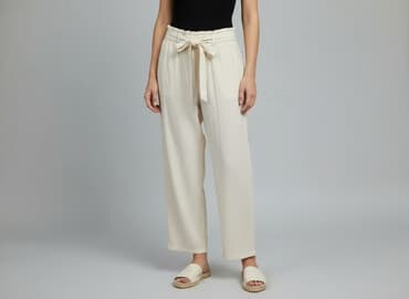 spodnie i marynarka damska na komunie: Spodnie materiałowe damskie, M — 6