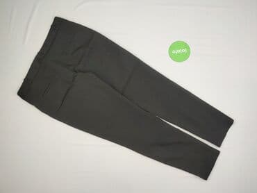 czarne legginsy push up legginsy podkreślające pośladki: Spodnie materiałowe damskie, M — 3