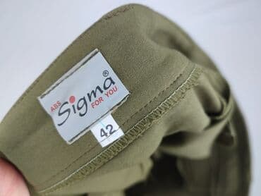 oliwkowe buty: Spodnie materiałowe damskie, rozmiar 2XL — 4