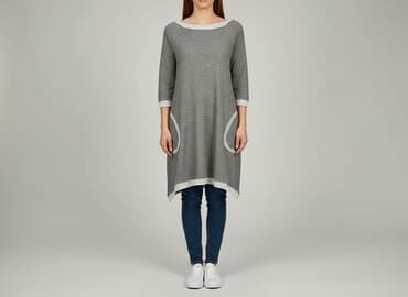 andżela kurtka zimowa: Sukienka damska, rozmiar L — 6