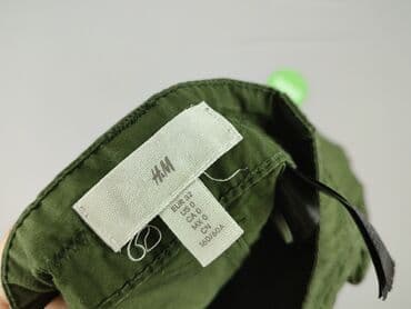 woskowane legginsy z wysokim stanem zara: H&M, Spodnie cargo damskie, rozmiar 2XS — 4