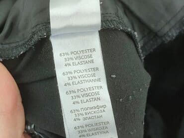 zara spodnie czarne szerokie: New Look, Spodnie materiałowe damskie, rozmiar L — 5