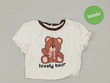 czarne rajstopy dla niemowlaka: T-shirt, Shein, 9 years, 128-134 cm, condition - Perfect — 2