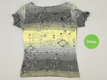 koszulka żółta w czarne paski: T-shirt damski, rozmiar S — 3