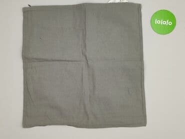 obrusy czerwone: Pillowcase, 48 x 48, kolor - Szary, stan - Bardzo dobry — 3