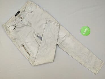 Women: Material trousers for women, size XL (EU 42) — 2