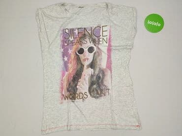 koszulka billie eilish h: T-shirt damski, rozmiar L — 2