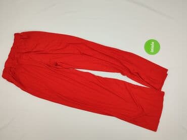 obcisła sukienka czerwona: Material trousers for women, S — 4