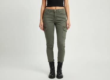 bershka cargo: Cargo for women, size XS — 7