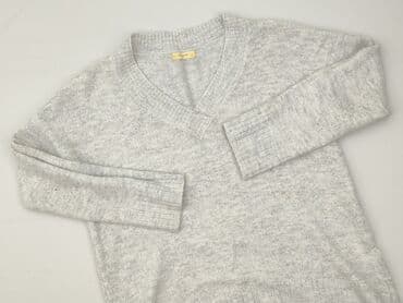 sweter w chmurki reserved: Reserved YFL, Sweter damski, rozmiar S — 1