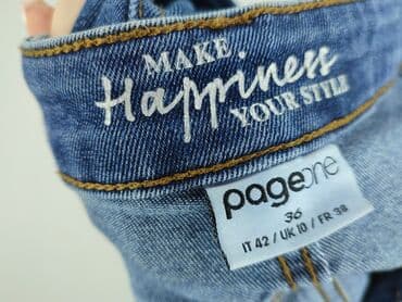 legginsy woskowane push up: Jeansy damskie, S — 5