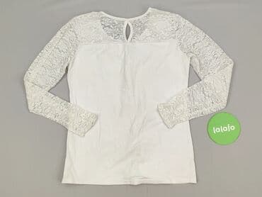 biala marynarka do sukienki: IDEAL, Bluzka damska, rozmiar M — 3