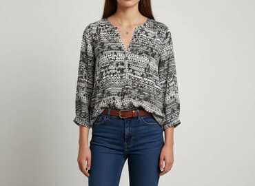 sandały hiszpańskie ccc: Janina, Bluzka damska, rozmiar M — 7