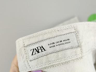 jeans jacket: Zara, Jeansy damskie, rozmiar M — 4