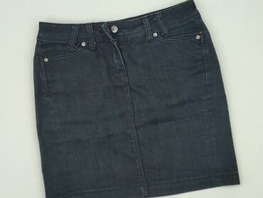 jeansy z asymetrycznym zapieciem: Camaïeu, Spódnica damska, rozmiar M — 1