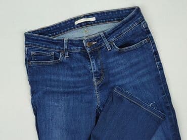 spodnie z wysokim stanem levis: Levi’s, Jeansy damskie, M — 1