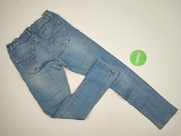 niebieski jeansy: Jeansy damskie, rozmiar S — 3