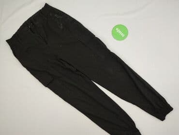 białe cargo bershka: Bershka, Spodnie cargo damskie, rozmiar M — 2