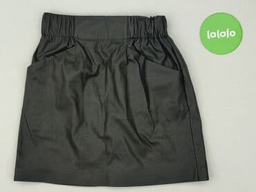 skórzane spódniczka rozkloszowane: Sinsay, Spódnica damska, rozmiar 2XS — 4