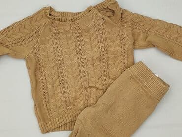 czarne spodnie woskowane: Set for baby, So cute, 9-12 months, condition - Very good — 1