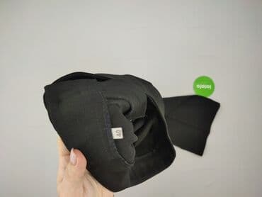 szare szerokie jeansy: Spodnie materiałowe damskie, rozmiar L — 4