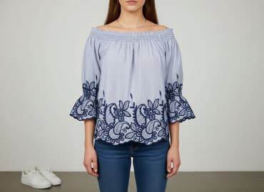 ubrania z meksyku: Yessica, Bluzka damska, rozmiar S — 7