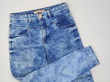 dzwony pull and bear: Bershka, Jeansy damskie, rozmiar M — 1