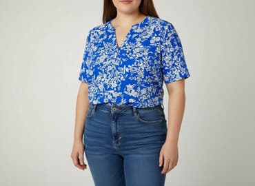 ubrania z meksyku: Yessica, Bluzka damska, rozmiar 6XL — 6