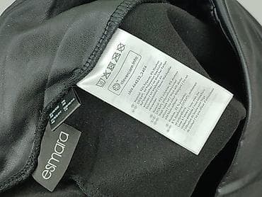 legginsy czerwone: Esmara, Legginsy Ze skóry ekologicznej damskie, rozmiar M — 6