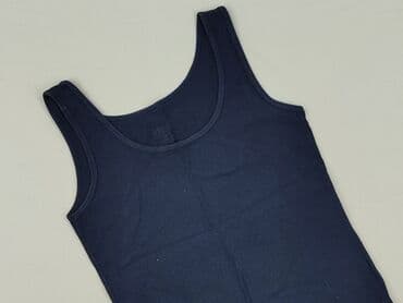 granatowa bluzka na ramiączkach: H&M, Bluzka damska, rozmiar S — 1