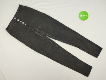 woskowane jeansy z wysokim stanem: Sinsay, Jeansy damskie, rozmiar M — 2