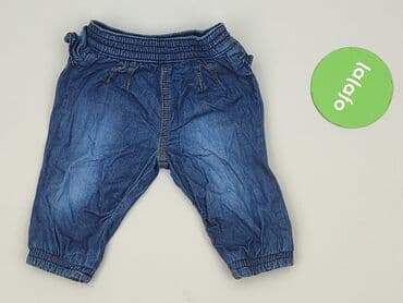 marynarki andzela: Spodnie jeansowe, F&F, 1-3 m, stan - Bardzo dobry — 2