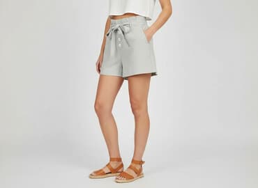 czarne krótkie spodenki sinsay: Sinsay, Szorty damskie, rozmiar XS — 6