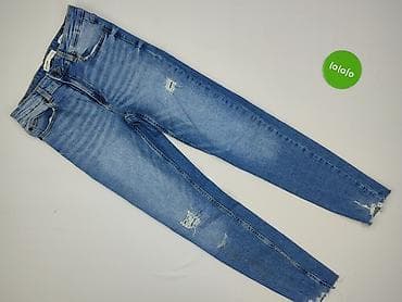 biale leginsy: House of Denim, Jeansy damskie, rozmiar S — 2