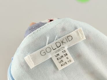 solar złota sukienka: Sukienka damska, rozmiar M — 4