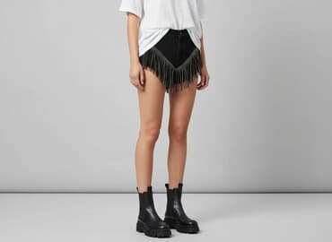 mohito spodenki skorzane: Szorty damskie, rozmiar XS — 6