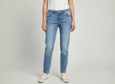 dżinsy z prostymi nogawkami: Jeansy damskie, rozmiar M — 1