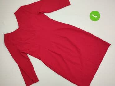 krótka czerwona sukienki na wesele: QUIOSQUE, Sukienka damska, rozmiar L — 3