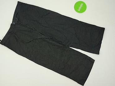 cargo wide leg: Spodnie 3/4 damskie, rozmiar XL — 2