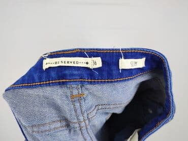 ccc srebrne buty: Reserved, Jeansy damskie, rozmiar S — 4