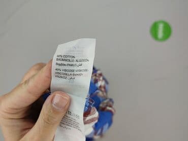 koszula w bialo niebieska krate damska: Peacocks, Women`s shirt, size M — 8