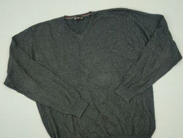 sweter piórkowy na drutach: XXL, Sweter dla mężczyzn, rozmiar 2XL — 1