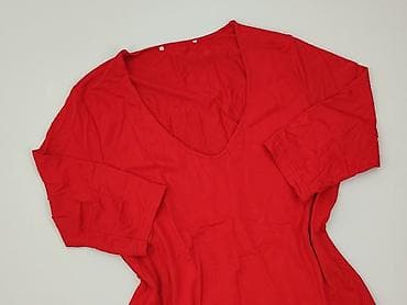 czerwone sukienki plus size: Bluzka damska, rozmiar S — 1