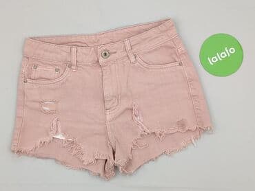 różowe szorty jeansowe damskie: Denim Collection, Szorty damskie, rozmiar XS — 2