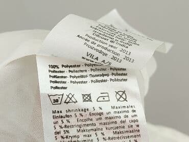 koszulka z tiulem: Vila, Bluzka damska, rozmiar M — 6