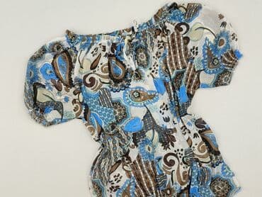 koszulka z długim rękawem w paski: Bluzka damska, S — 1