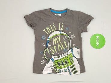 koszulka z napisem essa: T-shirt, Pepco, 4-5 years, 104-110 cm, condition - Very good — 2